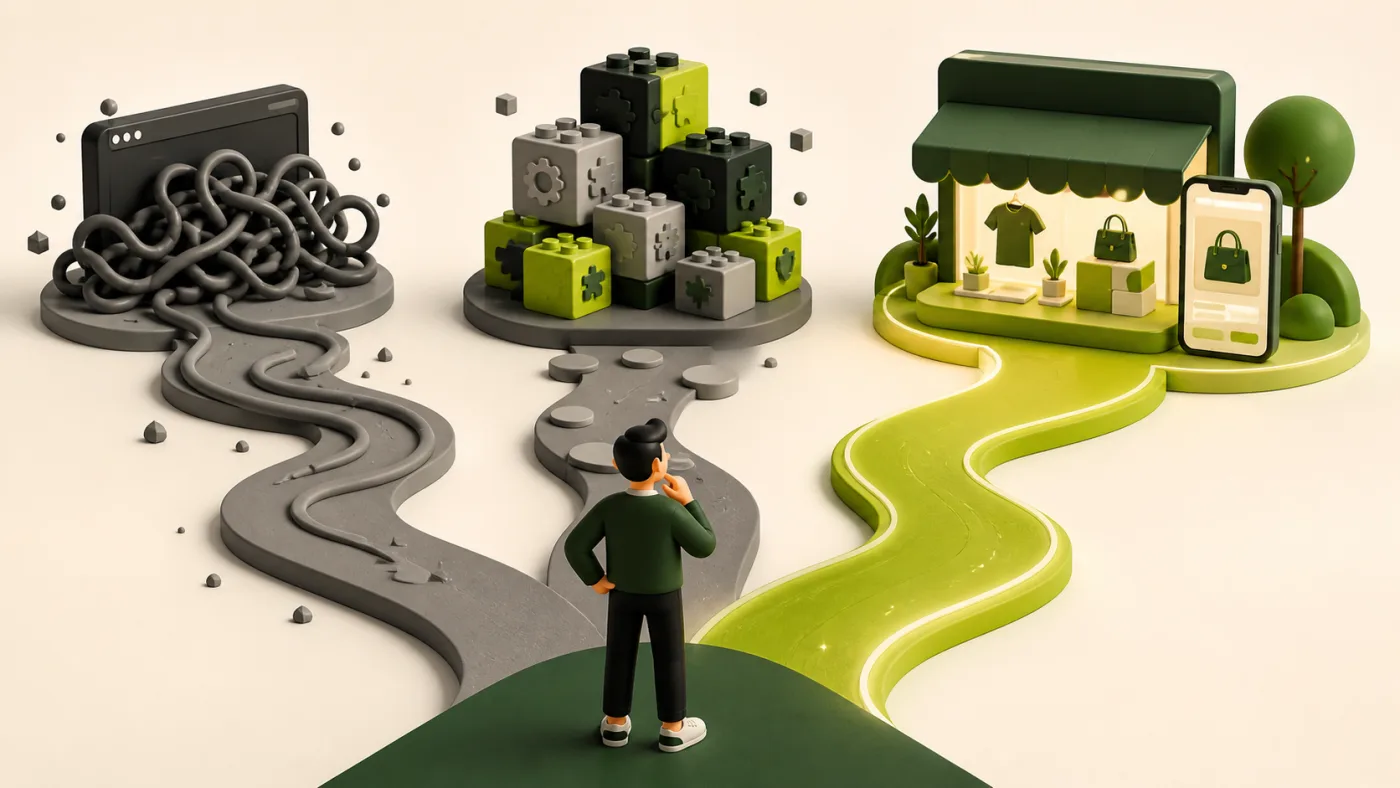 What should you build an online store with: SaaS, CMS or custom development?